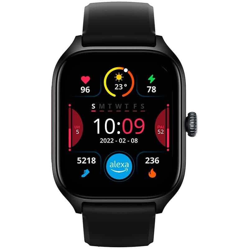 Amazfit-GTS-2-preto Relógio Amazfit GTS 4 - Imagem 1