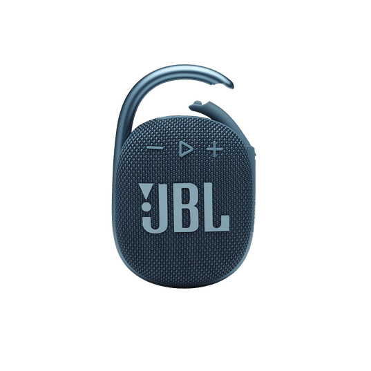 JBL_CLIP4_FRONT_STANDARD_BLUE_0141_x1 Caixa de som JBL Clip 4 - Imagem 1