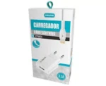 Kit Carregador USB e Cabo Lightning – Kimaster (KT602X) - Imagem 2