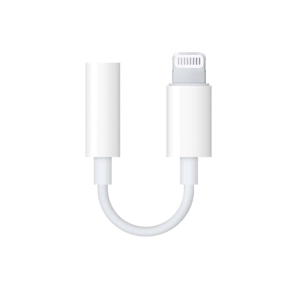 Adaptador Apple Lightning para fones de ouvido de 3,5 mm - Imagem 1