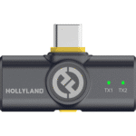 Microfone de lapela sem fio Hollyland Lark M2 conector USB-C - Imagem 3