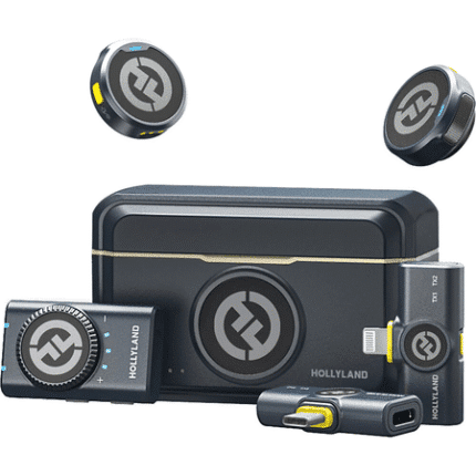 Microfone de lapela sem fio Hollyland Lark M2 (combo)