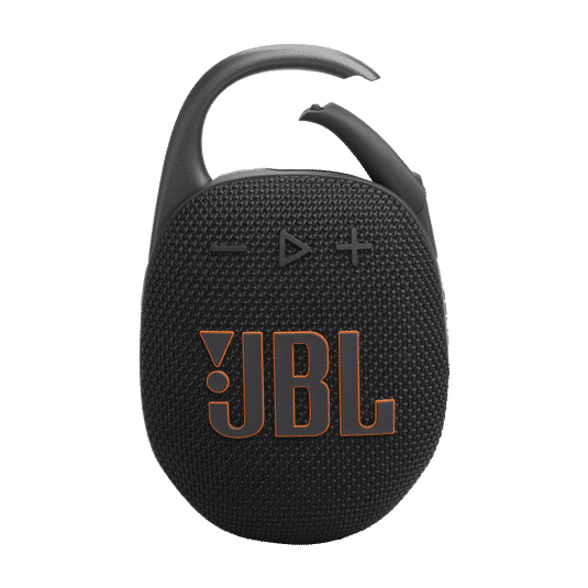 JBL_CLIP_5_FRONT_PRETO Caixa de som JBL Clip 5 - Imagem 1