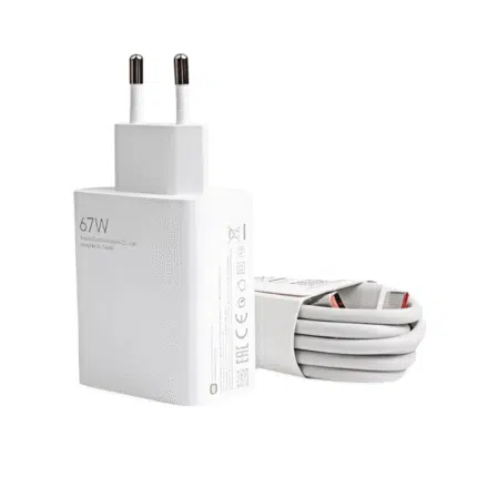 Carregador Xiaomi Ultra Rápido 67W com Cabo