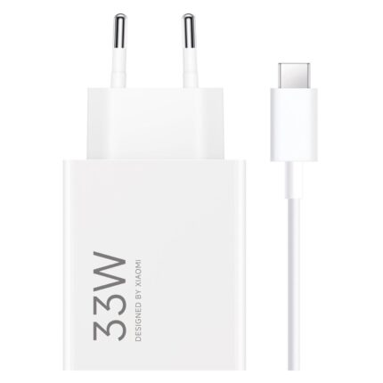 Carregador Xiaomi Ultra Rápido 33W com Cabo