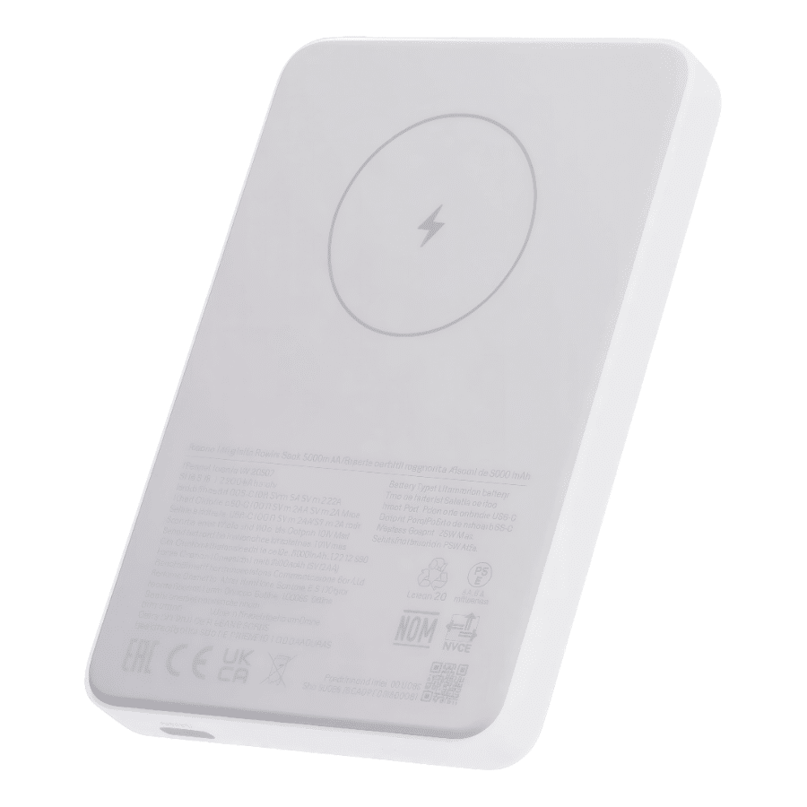 Carregador Portátil Xiaomi Sem Fio Magnético Ultrafino 5000mAh (4) Carregador Portátil Xiaomi Sem Fio Magnético Ultrafino 5000mAh - Imagem 1