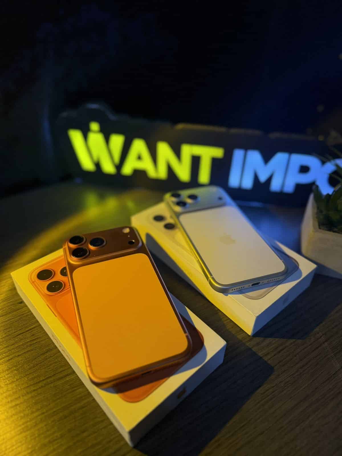 Quem somos iPhones seminovos revisados na WANT IMPORT