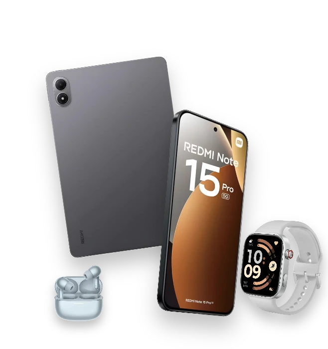 WANT IMPORT - Loja de celulares e eletrônicos Redmi Pad 2 Pro, Redmi Note 15 Pro, Redmi Watch 6 e Redmi Buds 8 Pro
